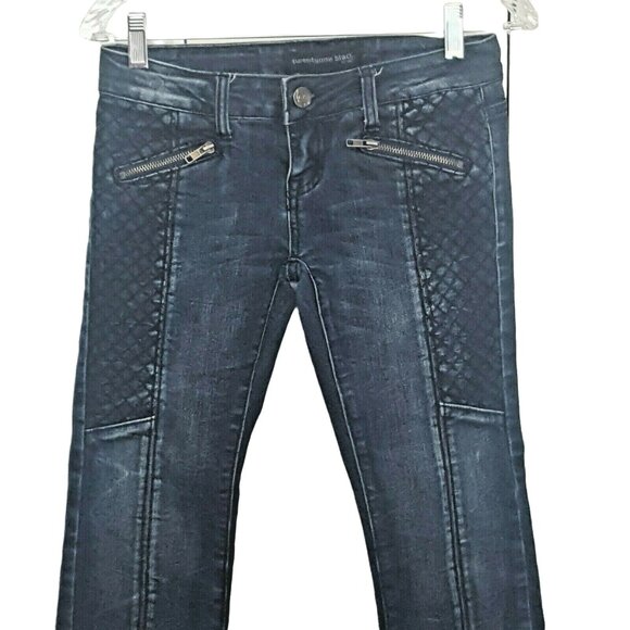 Twentyone Black Women's Jeans cotton blend Super Skinny Dark Wash Size 0 - Picture 3 of 12